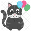 Cat Birthday  Icon