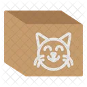 Amusement Box Cardboard Icon