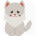 Cat Breed Persian  Icon