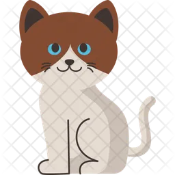 Cat Breed Snowshoe  Icon