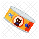 Cat canned food  Icon