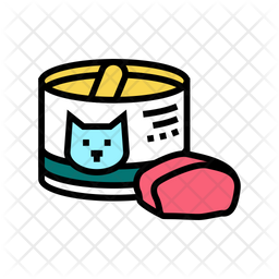 Cat Canned Food Icon