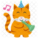 Cat Celebration  Icon