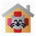 Clinic House Dog Icon