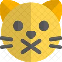 Cat Closed Mouth  Icon