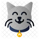 Cat Collar Belt Label Icon