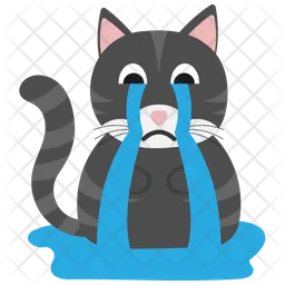 Cat Crying  Icon