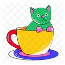 Cat Cup Cat Mug Teacup Icon