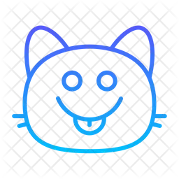 Cat delicious Emoji Icon