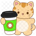 Cat Drink  Icon