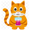 Cat Drink Juice  Icon