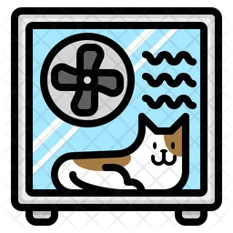 Cat Dryer Icon