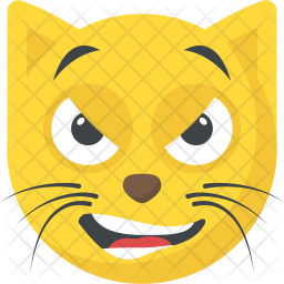 Cat Emoji Icon Of Flat Style Available In Svg Png Eps Ai Icon Fonts