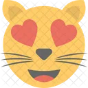 Cat Emoji Face Icon