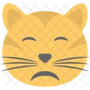 Cat Emoji Face Icon