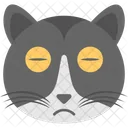 Cat Emoji Face Icon