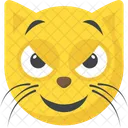 Cat Emoji Face Icon