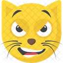Cat Emoji Face Icon