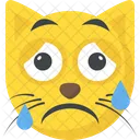Cat Emoji Face Icon