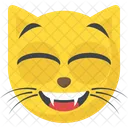 Cat Emoji Face Icon