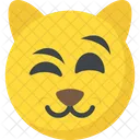 Cat Emoji Face Icon