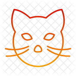 Cat Face  Icon