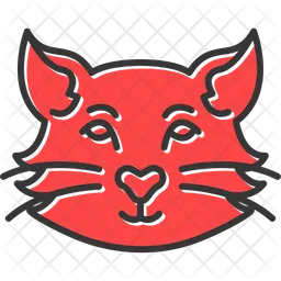 Cat Face  Icon