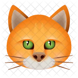 Cat Face  Icon