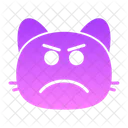 Cat frown  Icon