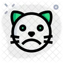 Cat Frowning  Icon