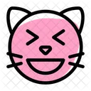 Cat Grinning Squinting  Icon