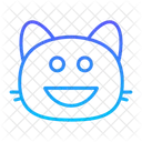 Cat grinning v  Icon