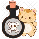 Cat Halloween Fluffy Icon