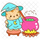 Cat Halloween Fluffy Icon