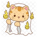 Cat Halloween Fluffy Icon
