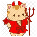 Cat Halloween Fluffy Icon