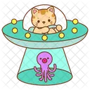 Cat Halloween Fluffy Icon