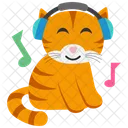 Cat Headphone  Icon