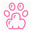 Cat Hoof Print  Icon