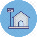 Cat House Cat Home Cat Icon