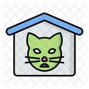 Cat House Cat Pet Icon