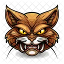Cat Logo Feline Shape Pet Silhouette Icon