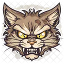 Cat Logo Feline Shape Pet Silhouette Icon