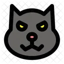 Cat Black Cat Witch Icon
