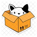 Cat In Box  Symbol