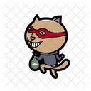 Cat Vector Thief Icon