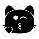 Cat kiss i  Icon