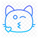 Cat kiss i  Icon