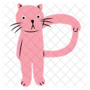 Letter P Cat Icon