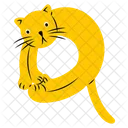 Letter Q Cat Icon